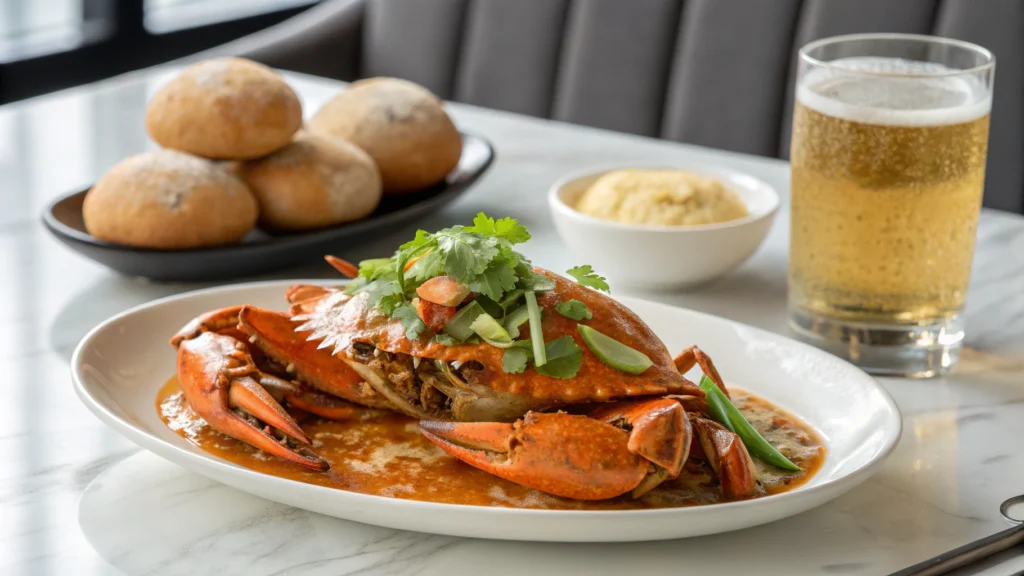Singaporean White Pepper Crab recipe