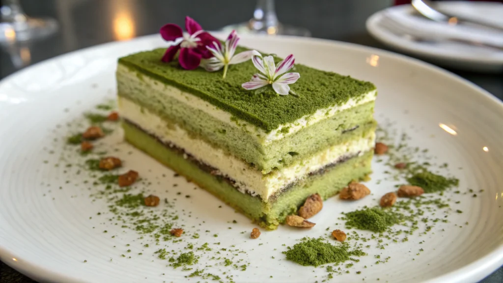 matcha tiramisu