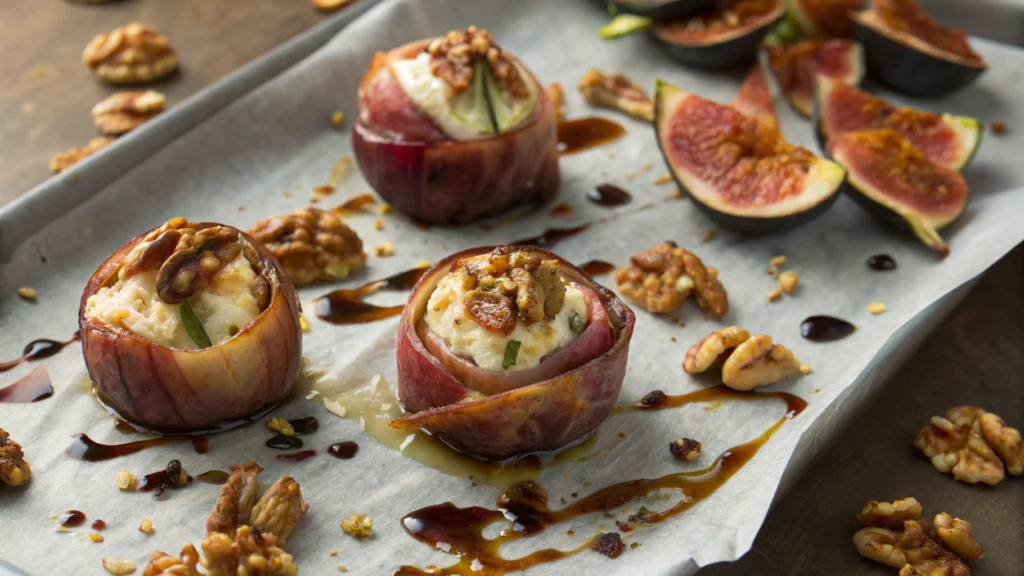 Gorgonzola Cheese-Stuffed Figs recipe-