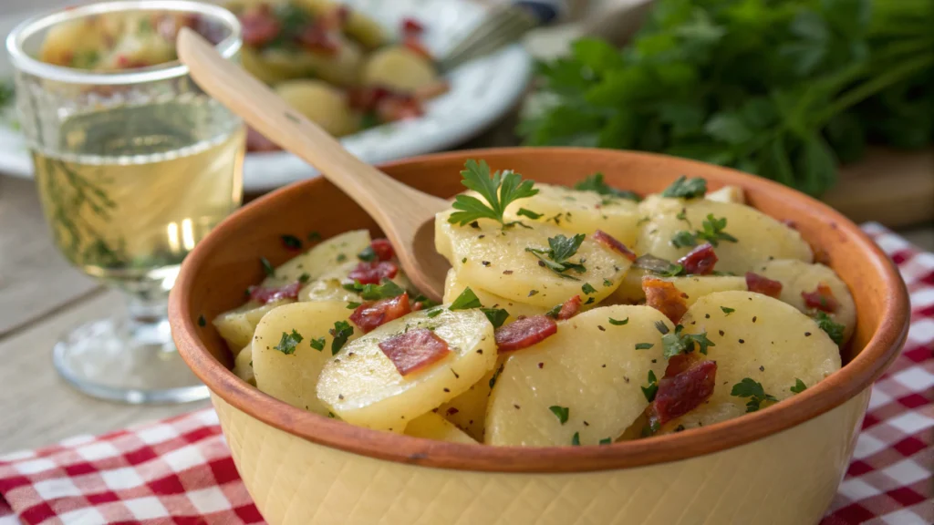 German Potato Salad & white pepper