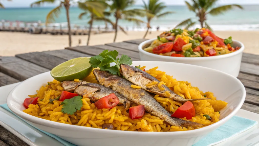 Island-Style Sardines and Rice recipe