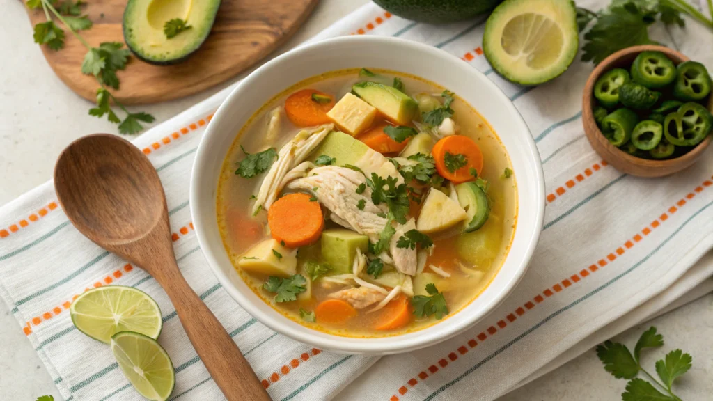 caldo de pollo